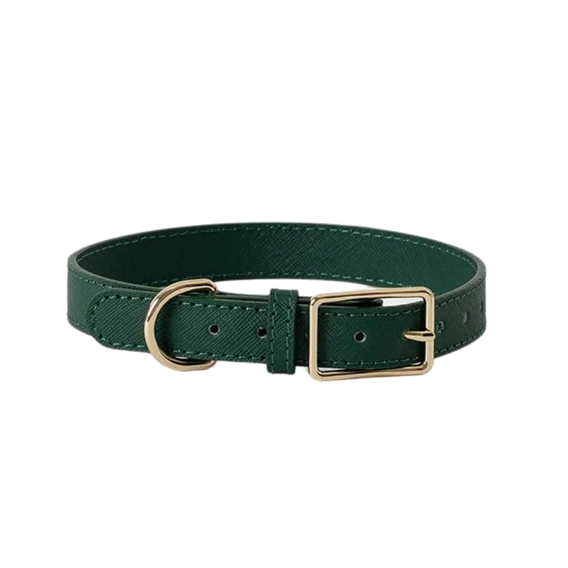 Classic Leather Dog Collar