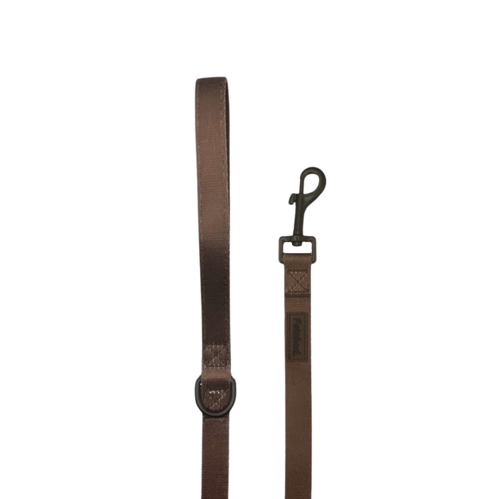 Fetched the Label Essential Chocolate Dog Leash Pets of Ponsonby